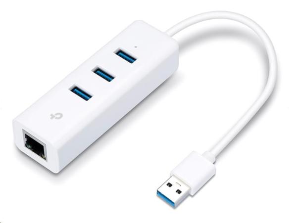 TP-Link UE330 USB/ Ethernet adapter (3xUSB3.0,  1xGbE)