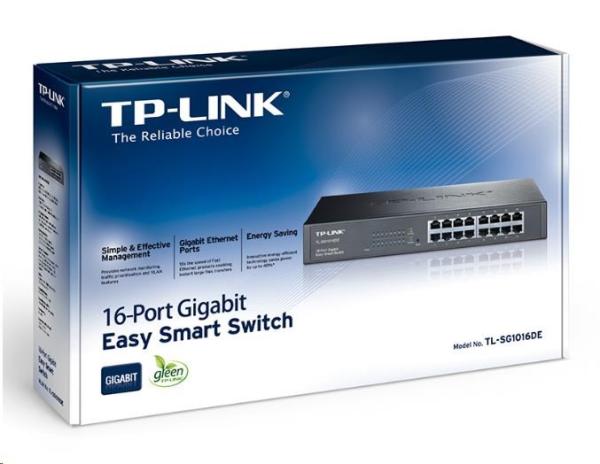 TP-Link Easy Smart switch TL-SG1016DE (16xGbE, fanless)2