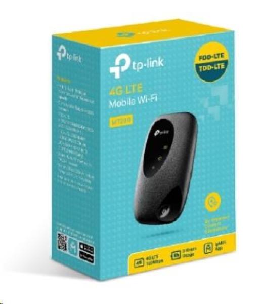 TP-Link M7200 přenosný router (N300,  2, 4GHz,  4G LTE,  1x micro USB,  1x SIM)2