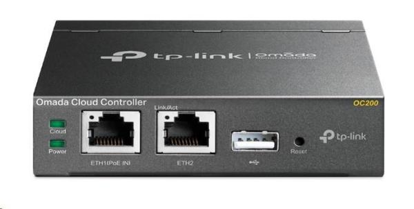 TP-Link OC200 Omada Hardware Controller (2x100Mb/ s LAN,  1xPoE-in,  1xUSB2.0,  1xmicroUSB)