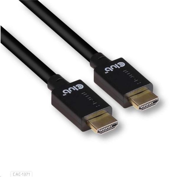 Club3D Kabel Ultra Rychlý HDMI™ Certifikovaný 4K 8K60Hz 48Gbps (M/ M),  1m,  30 AWG9