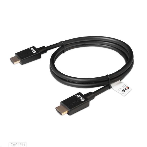 Club3D Kabel Ultra Rychlý HDMI™ Certifikovaný 4K 8K60Hz 48Gbps (M/ M),  1m,  30 AWG6