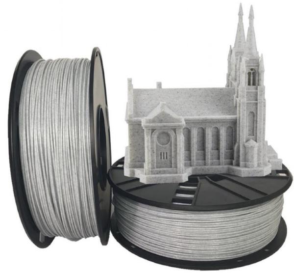 GEMBIRD Tlačová struna (filament) PLA,  1, 75 mm,  1 kg,  mramor