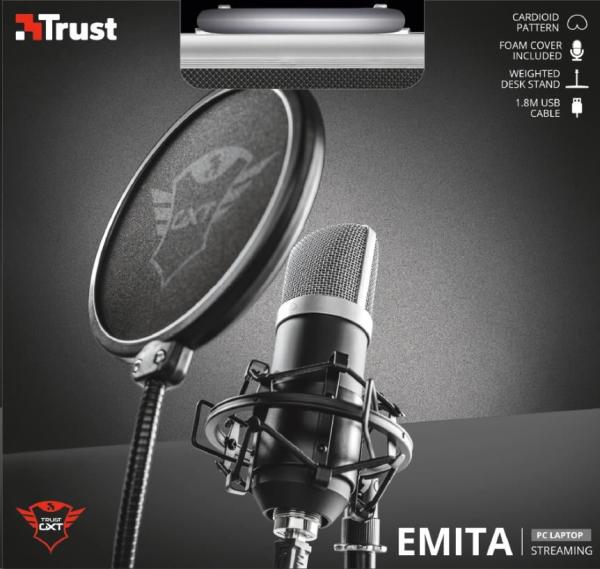 mikrofón TRUST GXT 252 Emita Streaming Microphone13