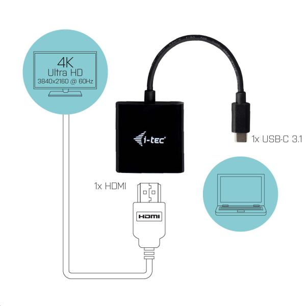 adaptér iTec USB-C HDMI 4K/ 60 Hz1