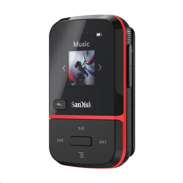 SanDisk Clip Sport Go MP3 Player 32 GB,  Red5
