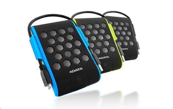 Externý pevný disk ADATA 2TB 2, 5" USB 3.1,  DashDrive™ Durable HD720,  G-senzor,  modrý,  (gumový,  odolný voči vode/ nárazom1