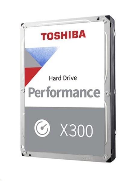 TOSHIBA HDD X300 10TB,  SATA III,  7200 otáčok za minútu,  256 MB cache,  3, 5",  DOPREDAJ0