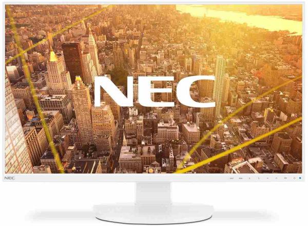 NEC MT 23.8" LCD MuSy EA241F White W-LED IPS, 1920x1080/ 60Hz, 5ms, 1000:1, 250cd, audio, DVI+DP+HDMI+VGA, USBv3.1 (1+3)