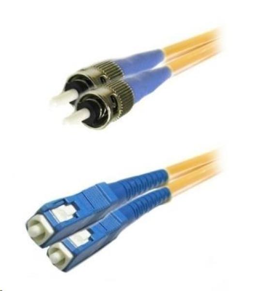 Duplexní patch kabel SM 9/ 125,  OS2,  SC-ST,  LS0H,  3m