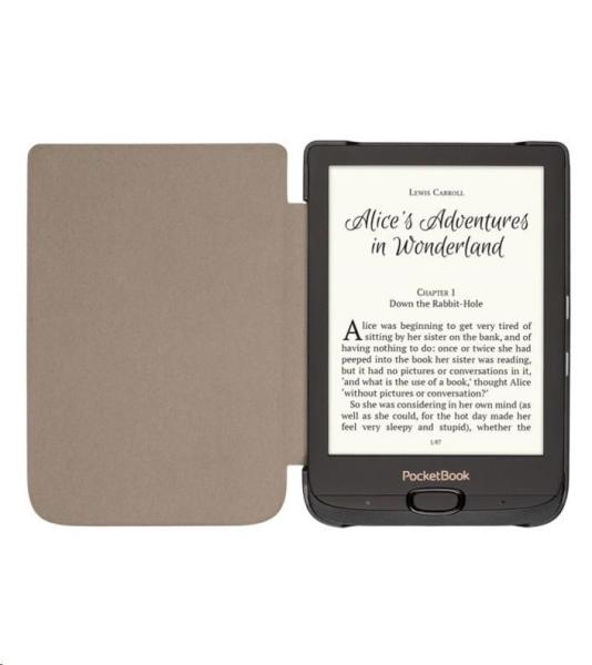 POCKETBOOK puzdro Shell pre Basic Lux 4,  hnedé3