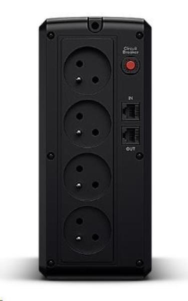 CyberPower UT GreenPower Series UPS 1050VA,  630W,  české zásuvky1