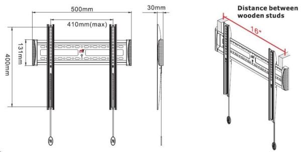 Držák Tv Fiber Mounts C2F0