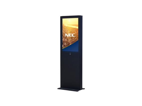 NEC 55" Freestand Storage - čierny - Signage Vnútorný stojan,  čierny,  pre V554,  P554,  pre konečnú ponuku kontaktujte PM