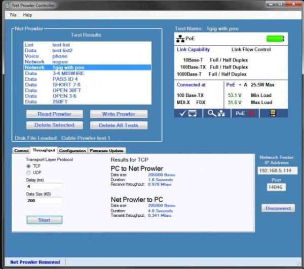 Platinum Tools NP700 KIT (TNP850K1) - Net Prowler™ analyzátor datových sítí s aktivními testy,  made in USA3