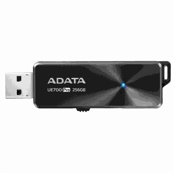ADATA Flash disk 64GB UE700PRO,  USB 3.1 DashDrive Elite (R:190/ W:50 MB/ s) čierny