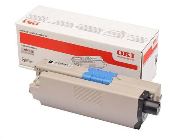 Čierny toner OKI pre C824/ C834/ C844 (5 000 strán)