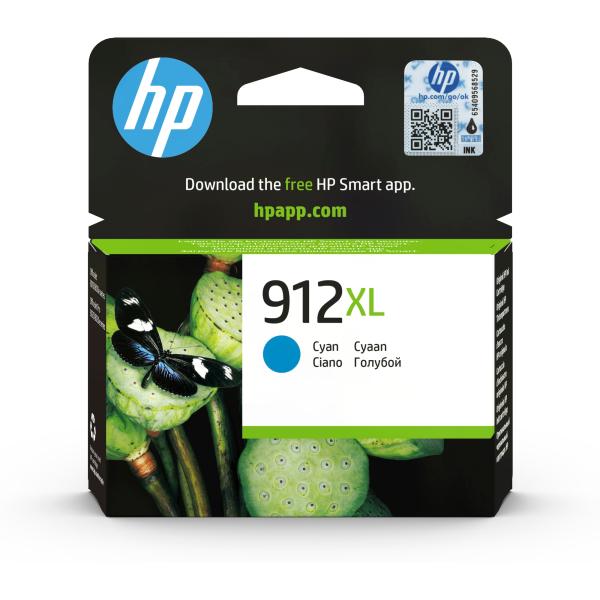 HP 912XL High Yield Cyan Original Ink Cartridge (825 pages) blister2