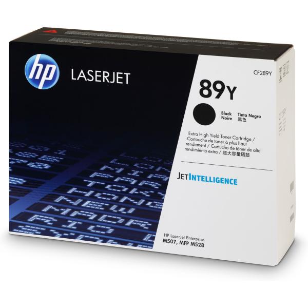 HP 89Y Black LaserJet Toner Cartridge (20, 000 pages)