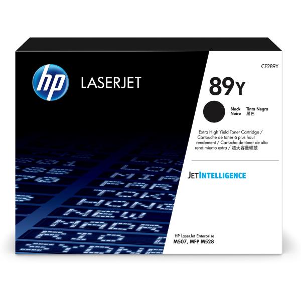 HP 89Y Black LaserJet Toner Cartridge (20,000 pages)0