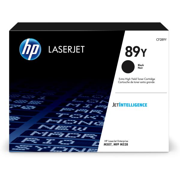 HP 89Y Black LaserJet Toner Cartridge (20,000 pages)1