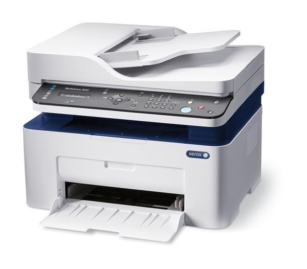 Xerox Phaser 3025Ni,  ČB multifunkce A4,  20PPM,  GDI,  USB,  FAX,  ADF,  Lan,  Wifi,  128MB,  Apple AirPrint - POŠKOZENÝ OBAL0