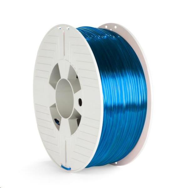 VERBATIM Filament pre 3D tlačiarne PET-G 2.85mm,  123m,  1kg modrá transparentná