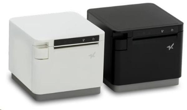 Star mC-Print3,  USB,  BT,  Ethernet,  8 bodov/ mm (203 dpi),  rezačka,  biela