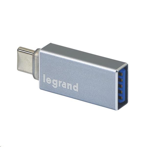 Adaptér Legrand USB A /  USB C0