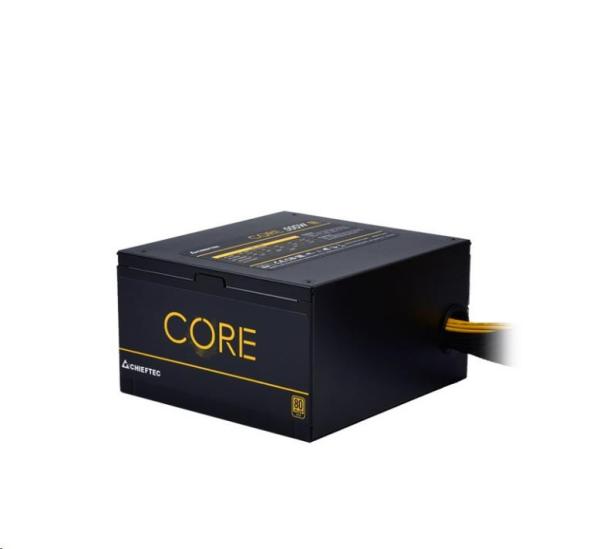 CHIEFTEC zdroj Core Series BBS-500S,  500W,  120mm fan,  80+ Gold1