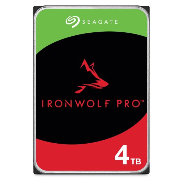 SEAGATE HDD 4TB IRONWOLF PRO (NAS),  3.5",  SATAIII,  7200 RPM,  Cache 128MB