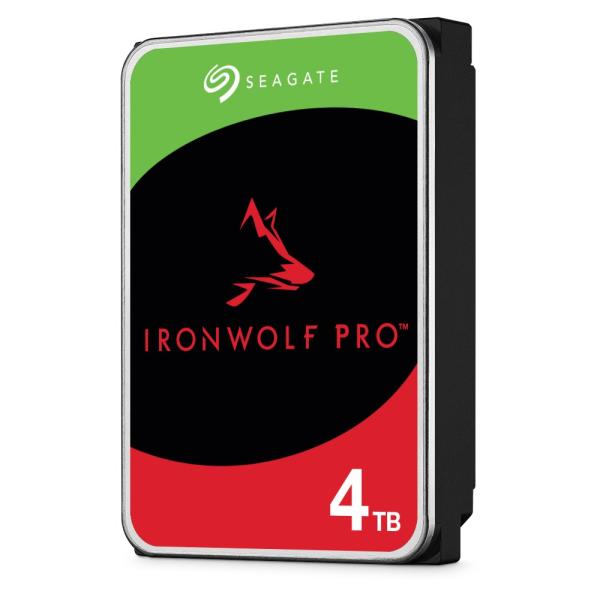 SEAGATE HDD 4TB IRONWOLF PRO (NAS),  3.5",  SATAIII,  7200 RPM,  Cache 128MB2