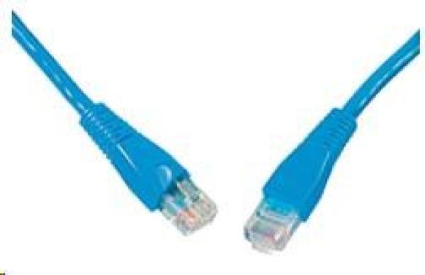SOLARIX patch kábel CAT6 UTP PVC 5m modrý snag-proof
