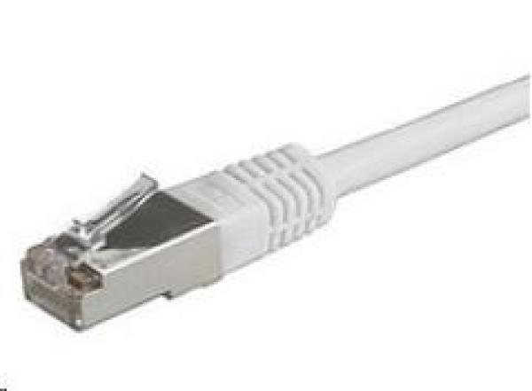 Solarix 10G prepojovací kábel CAT6A SFTP LSOH 15 m sivý,  odolný voči nárazom C6A-315GY-15MB