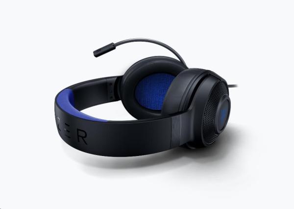 RAZER sluchátka Kraken X pro konzole, modro-černé, 3.5 mm jack, herní6