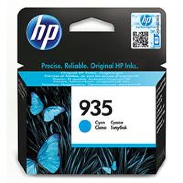 HP 935 Cyan Ink Cartridge,  C2P20AE (400 pages)