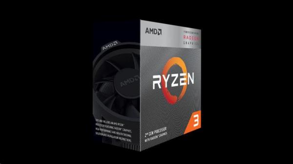 CPU AMD RYZEN 3 3200G,  4-core,  3.6 GHz (4 GHz Turbo),  6MB cache (2+4),  65W,  socket AM4,  Wraith Stealh,  Radeon RX VEGA 8