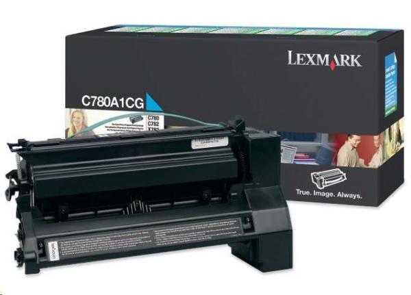 Lexmark toner C780A1KG C780 /  C782 6K čierna vratná kazeta