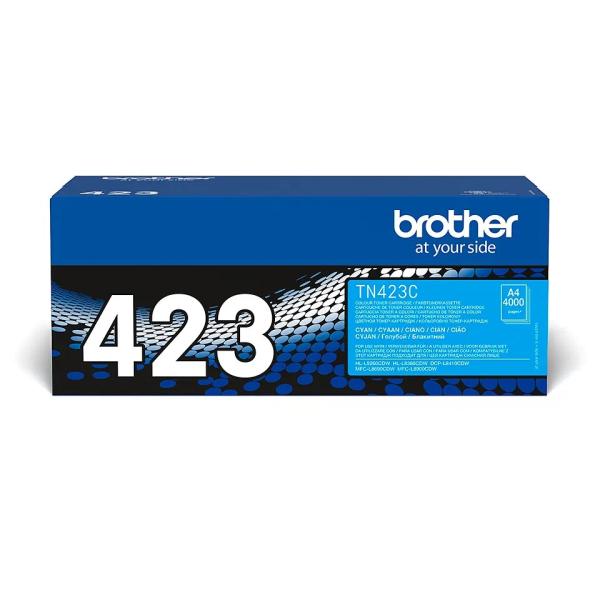 BROTHER Toner TN-423C pro HL-L8260CDW/ HL-L8360CDW/ DCP-L8410CDW,  4.000 stran,  Cyan