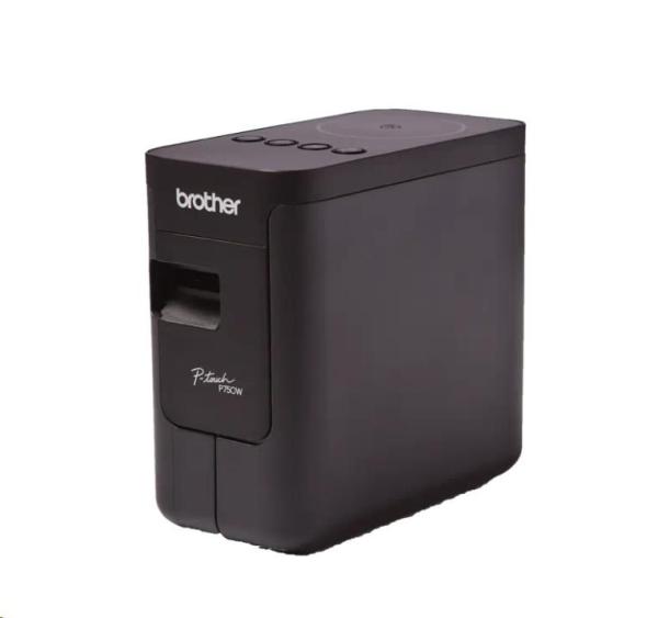 BROTHER tiskárna štítků PT-P750W - 24mm,  pásky TZe,  WIFI,  Profesionální PC Tiskárna Štítků2