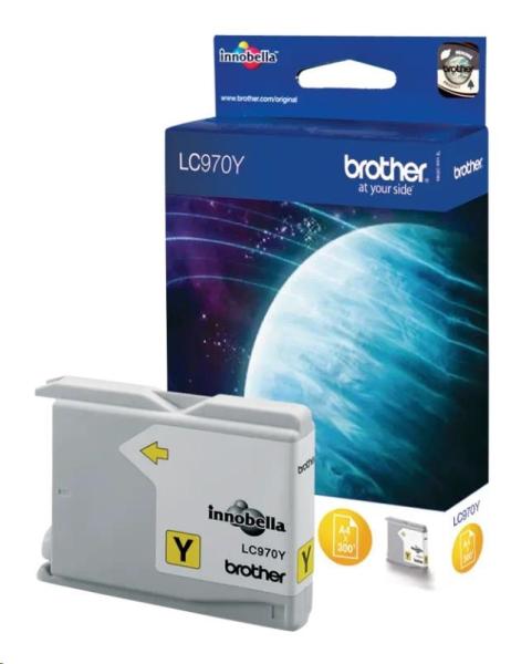 BROTHER INK LC-970Y yellow (EW*) cca 300