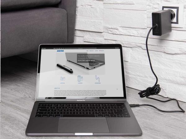 Nabíjací adaptér AVACOM USB Type-C 65W Power Delivery + USB A1