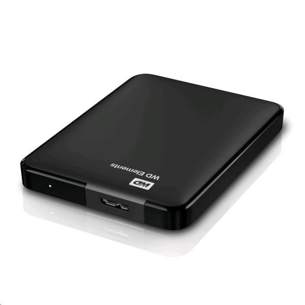 BAZAR VADNÉ - WD Elements Portable 1, 5TB Ext. 2.5" USB3.0,  Black