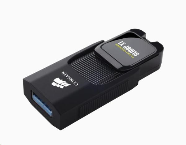 Flash disk CORSAIR 128 GB Voyager Slider X1,  USB 3.0,  čierna2