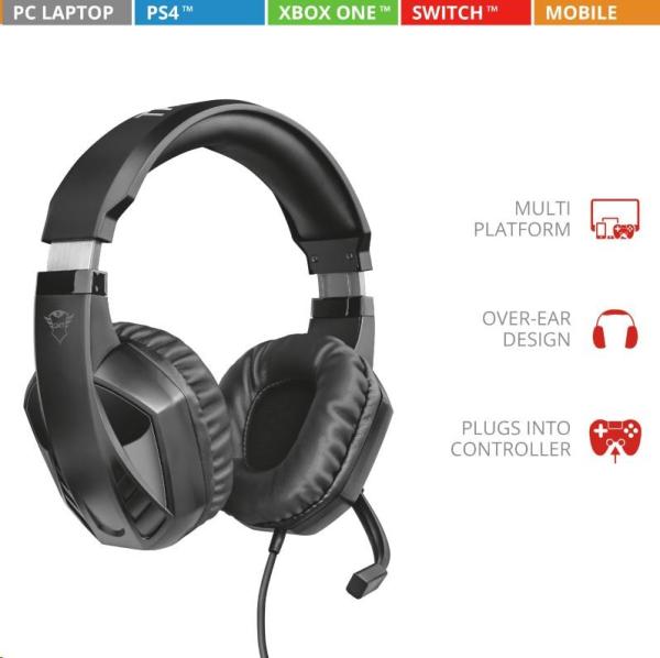 TRUST Sluchátka GXT 412 Celaz Multiplatform Gaming Headset7