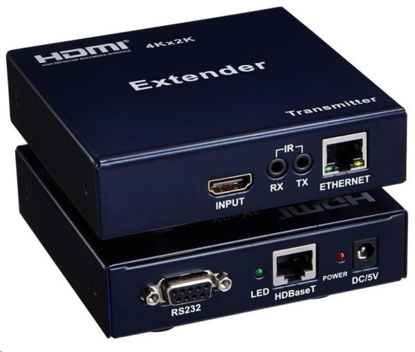HDMI HDBaseT 4K extender na 100m, over IP