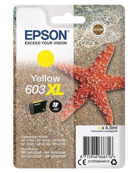 Atramentová tyčinka EPSON Singlepack "Starfish" Yellow 603XL