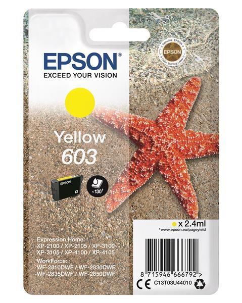 Atramentová tyčinka EPSON Singlepack "Starfish" Yellow 603