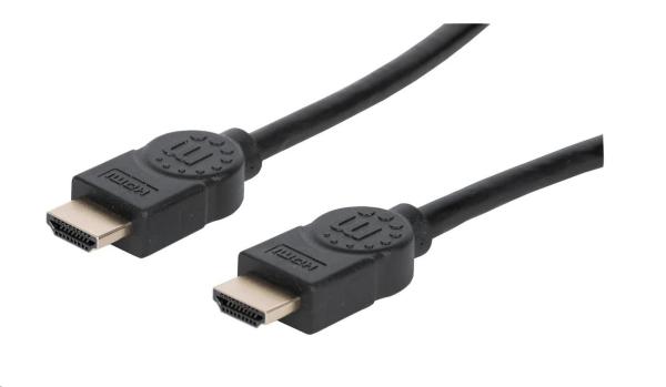 MANHATTAN HDMI kábel 2.1 Ultra High Speed 1m,  čierna