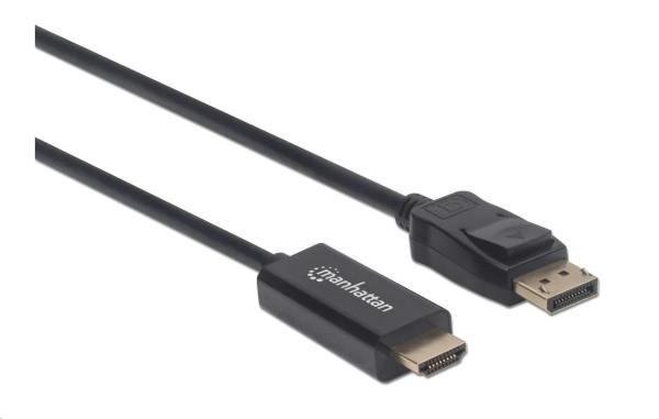 MANHATTAN Kábel DisplayPort - HDMI,  1 m,  čierny3